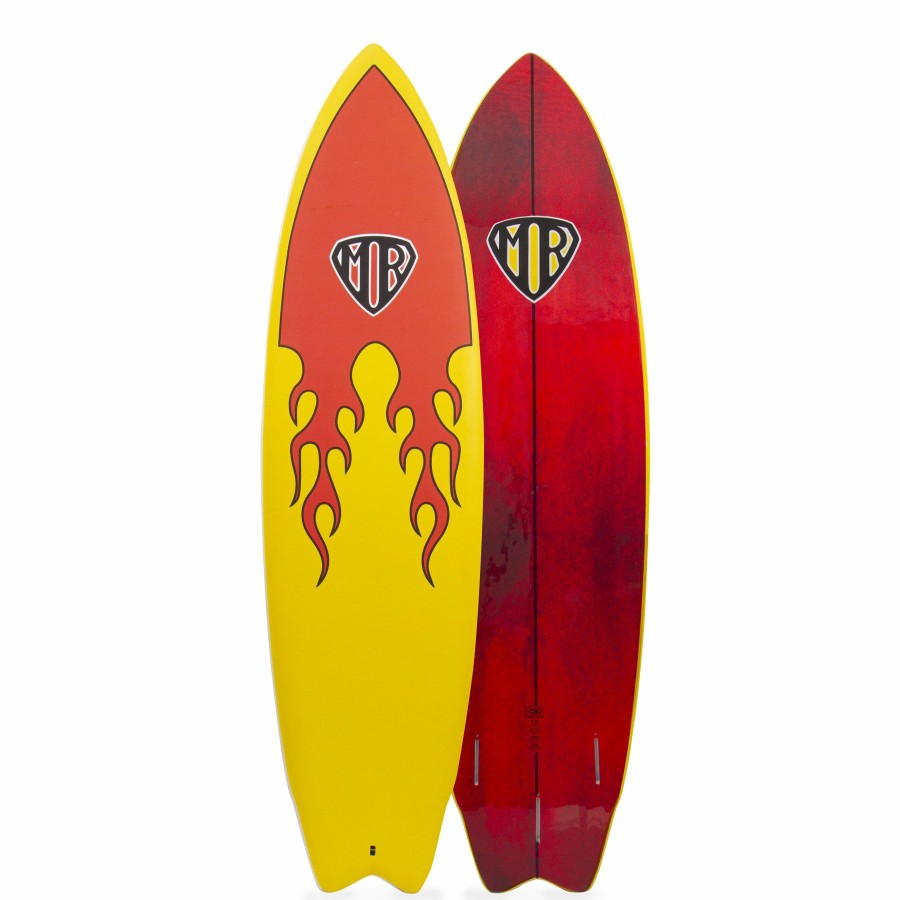 Soft Boards * | Featured Mr Epoxy Twin Fin Softboard 6'8