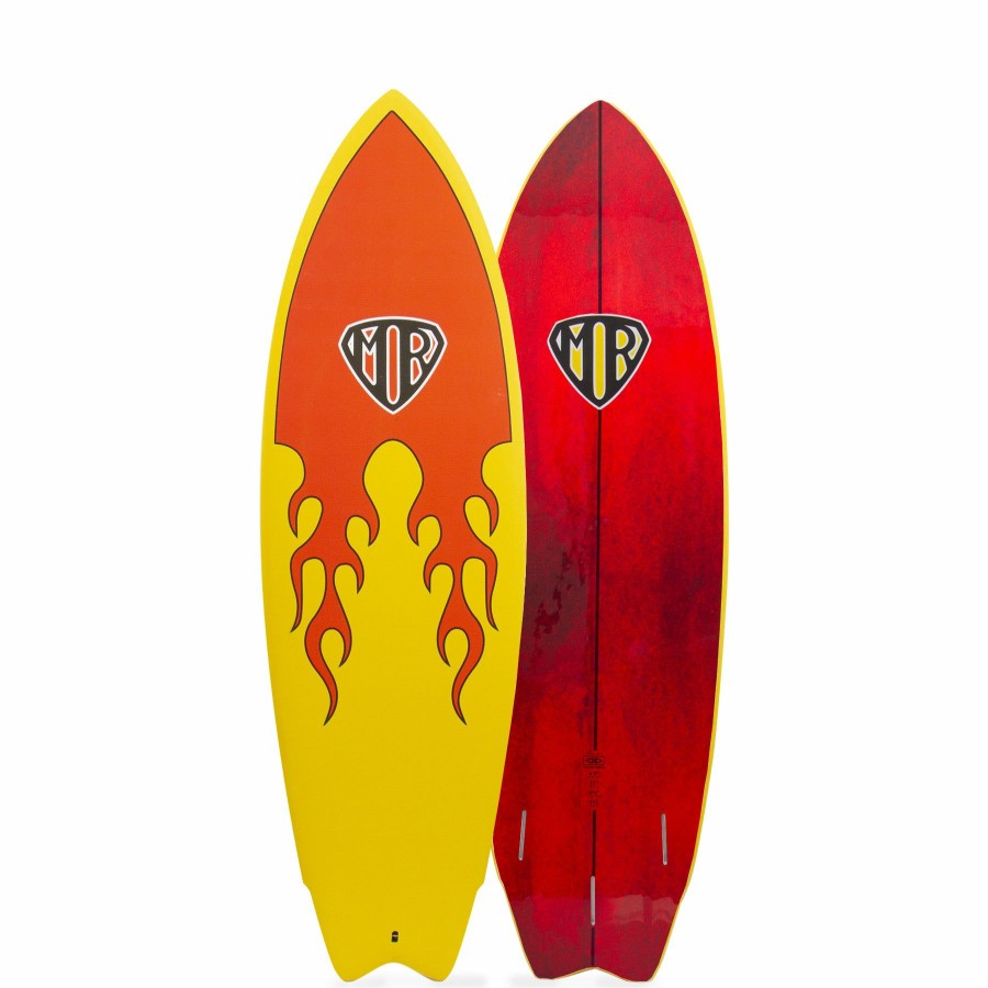 Soft Boards * | Reliable Quality Mr Epoxy Twin Fin Softboard 6'0