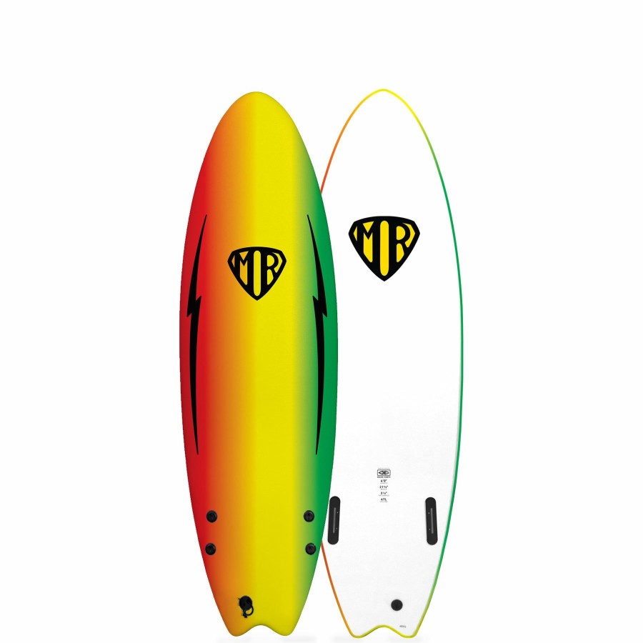 Soft Boards * | Limited Edition Mr Ezi-Rider Twin Fin 6'0