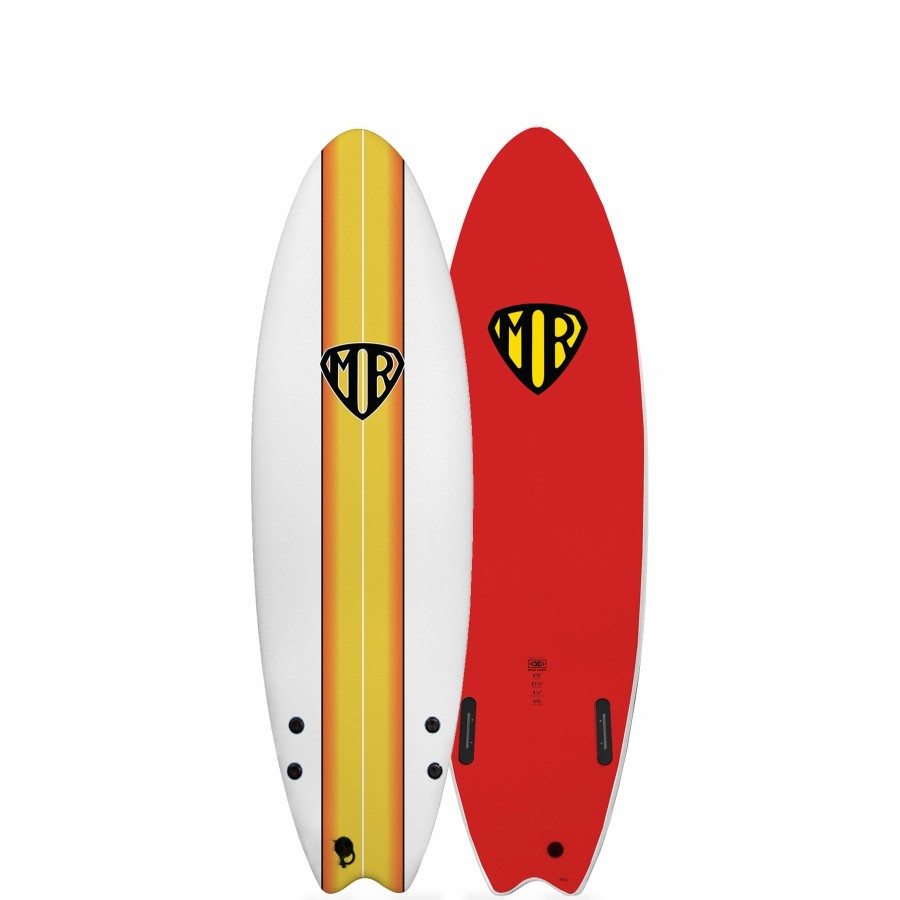 Soft Boards * | Limited Edition Mr Ezi-Rider Twin Fin 6'0