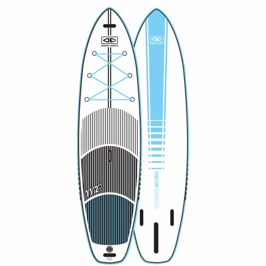 Soft Boards * | Online Discount O2 Adventurer Inflatable Sup Board 11'2