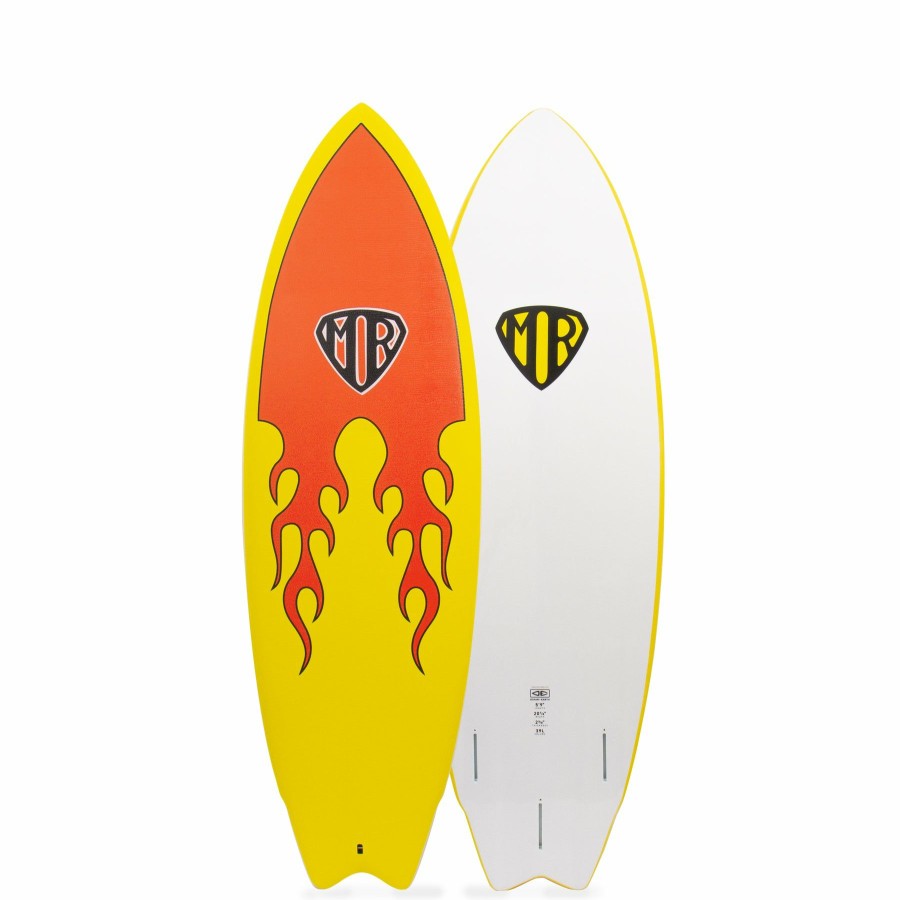 Soft Boards * | Best Sellers Mr Epoxy Twin Fin Softboard 5'9